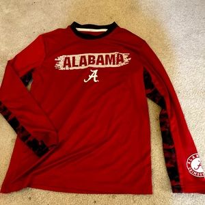 University of Alabama dry fit long sleeve tee